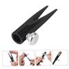 Ipetboom Dual-Sided Eyebrow Pencil Sharpener 2pcs Metal U-Shape Tool for Makeup Compact Manual Sharpener for Students and Makeup Enthusiasts view 3