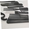 SAFIGLE 11-Piece Men's Hairdressing Tool Set Combs Brushes and Apron for Hair Cutting and Beard Styling Tools Professional Barber Kit in Black view 3