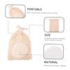 Beaupretty 3sets Reusable Makeup Remover Pads Set Washable Fiber Facial with Storage Bag Pads for Gentle Makeup Removal and Skin Care 6pcs*3 view 2