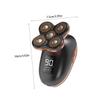 GALPADA 5-in-1 USB Rechargeable LCD Beard Shaver Waterproof Design for Men Electric Head Clipper Trimming Tools for Home and Travel view 2