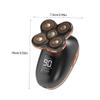 PartyKindom 1Pc Rechargeable Five Head Razor for Service Shaver with LCD Display USB Charging Design for Smooth Shaving and Easy Maintenance view 2