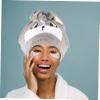 Alipis Cartoon Cute Coral Fleece Hair Drying Hat Ultra Absorbent Water Wrap for Women Thick Microfiber Shower Cap Fast Drying Towel for Wet Hair Reusable view 4