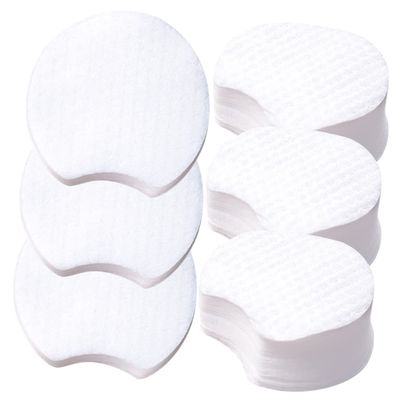 Beaupretty 1200Pcs Thick Half Makeup Removal Pads Disposable Facial Cleansing for Women Safe Non Woven Exfoliating Makeup Cleaning