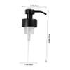 HAKIDZEL 2Pcs Foaming Soap Pump Heads Shampoo Dispenser Pump Replacement for Home and Bathroom Use Rustproof Bottle Pump Head Practical and Reusable view 2
