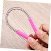 DEARMAMY 2Pcs Spring Epilator Eyebrow Razor for Women Face Hair Removal Painless and Easy to Use for Forehead Cheeks Upper Lip and Chin Pink view 4