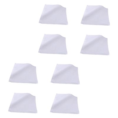 Beaupretty 8pcs Soft Cotton Facial Towels Cotton Washcloths for Bathroom Highly Absorbent and Quick Drying for Daily Use and Makeup Removal