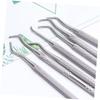 Beaupretty 1 Set Stainless Steel Manicure Tools Nail Art Polish Kit for Women Portable Cuticle Pusher Easy to Clean Nail Care Tools for Home and Travel Use view 2