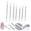 Beaupretty 1 Set Stainless Steel Manicure Tools Nail Art Polish Kit for Women Portable Cuticle Pusher Easy to Clean Nail Care Tools for Home and Travel Use view 3