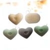Beaupretty 5pcs Facial Sponge Heart-Shaped Sponges for Makeup Removal and Skin Massage view 4