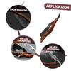 FOYTOKI Men Shaving Razor Barber Razor for Men Stainless Steel Mens Grooming Travel Shaver view 3