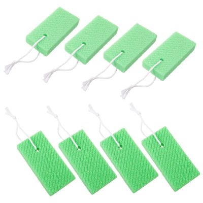 HAKIDZEL 8pcs Pumice Stone for Feet Ergonomic Foot Exfoliators and Dead Skin Removers for Men and Women Random Color for Smooth Skin Random Color