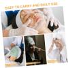 BIUDECO 4Pcs Face Mask Mixing Tool Set Bamboo Bowl Spatula Brush Spoon for DIY Facial Treatments Spa Use and Home Skincare view 2