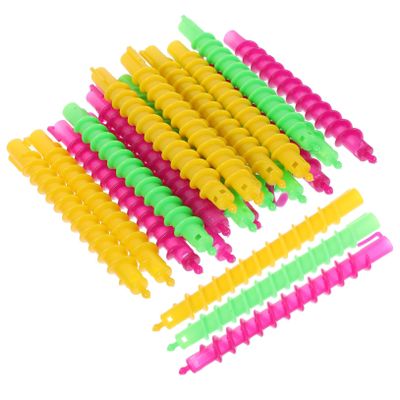 CALLARON 100pcs Home Perm Kit Spiral Hair Perm Rods Curling Rods for Long Hair Hairdressing Salon Tools