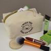 Azeeda 'I Miss The Dial-Up Tone' Canvas Wash Bag/Makeup Case (CS00044539) view 2