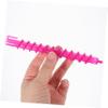Beaupretty 100pcs Perm Rods for Hair Spiral Hair Curling Tools Non- Perm Rods for Hairstyles for Home and Salon Use view 3