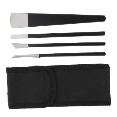 DEARMAMY 4pcs Professional Pedicure Accessories Kit Nail Nippers Cutters and Callus Remover for Foot Care