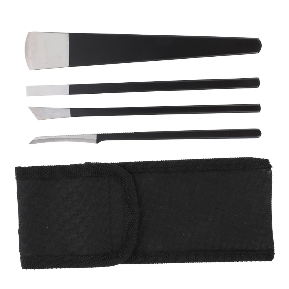 DEARMAMY 4pcs Professional Pedicure Accessories Kit Nail Nippers Cutters and Callus Remover for Foot Care