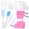 LOORGVEL Moisturizing Hand Wax Gloves Paraffin Wax Treatment for Foot Care Spa Gloves Exfoliating Scrub Relief for Arthritis Pain Random Color view 1