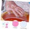 LOORGVEL Moisturizing Hand Wax Gloves Paraffin Wax Treatment for Foot Care Spa Gloves Exfoliating Scrub Relief for Arthritis Pain Random Color view 4