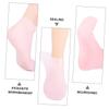 DONFAMDS Moisturizing Exfoliating Gloves and Socks Set 2 Pairs Callus Remover and Foot Care for Dry Cracked Skin Reusable Foot Moisturizer view 3
