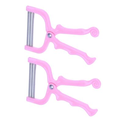 DONFAMDS 1Set Manual Facial Hair Remover Hair Threader Epilator for Women Portable Beauty Tool for Smooth Skin for Home Work Travel Use