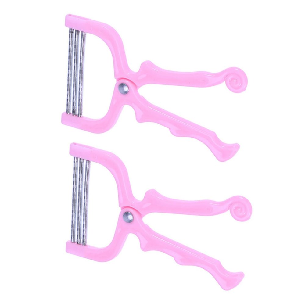 DONFAMDS 1Set Manual Facial Hair Remover Hair Threader Epilator for Women Portable Beauty Tool for Smooth Skin for Home Work Travel Use