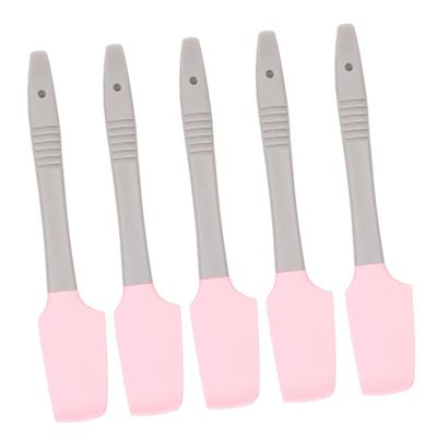 SAFIGLE 5pcs Silicone Beauty Wax Scraper for Skin Treatment Comfortable and Cosmetic Tool for Daily and for Waxing