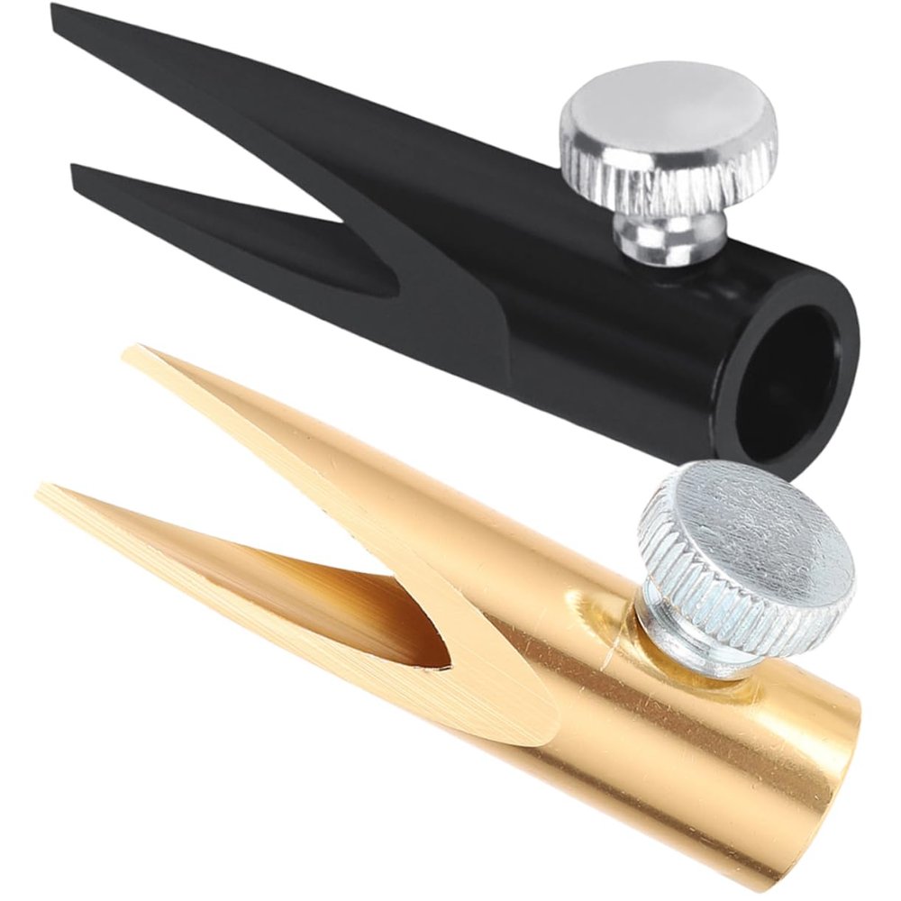 HONITANO 2Pcs Dual-Sided Metal Pencil Sharpener for Eyebrow and Lip Pencils Portable U-Shape Design Easy to Clean Compact Eye Makeup Tool