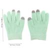 PartyKindom 2pairs Fingerless Gloves Winter Touchscreen Merino Moisturizing Socks Warm Gloves Bulk Pack for Women view 2