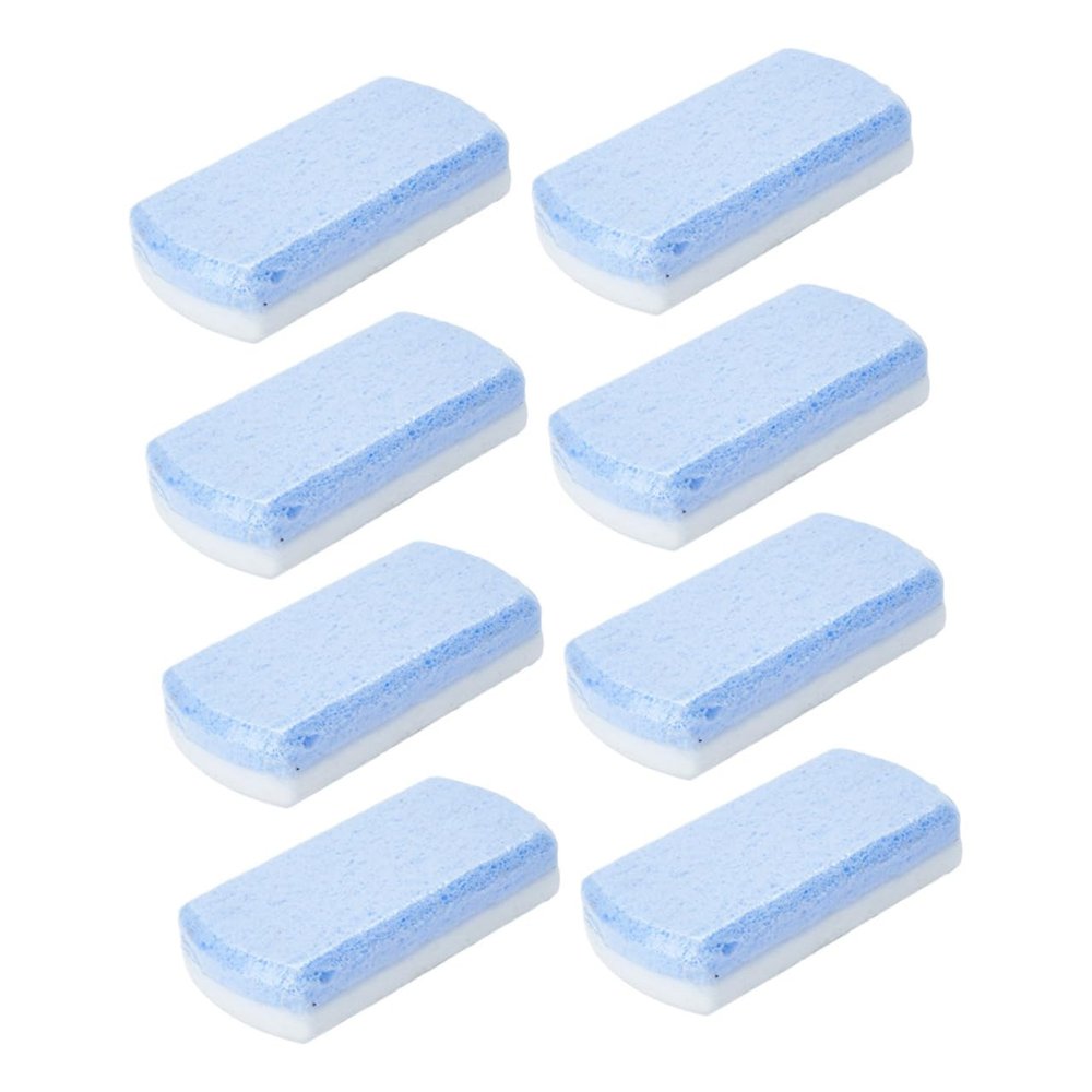 NOLITOY 8pcs Double-Sided Pumice Stone Foot Exfoliator for Callus Removal Foot Pedicure Tool Suitable for Cracked Heels and Dry Skin