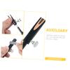 CALLARON 2pcs Metal Makeup Pencil Sharpener Double-Sided Eyebrow Lip Pencil Sharpeners Compact Portable view 3