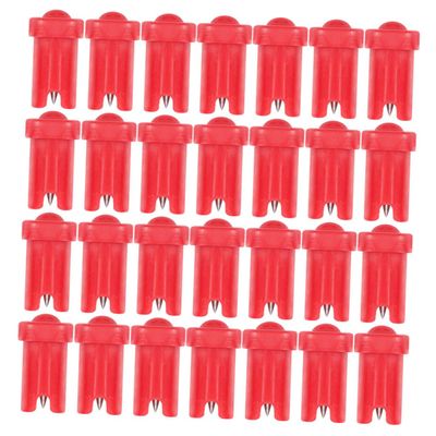PartyKindom Eyelash Glue Nozzle Needle 100pcs Anti-Blocking Pin for Precision Application Compatible Lash Extension Tools Squeeze Bottle Tip for Eyelash Glue