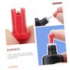 PartyKindom Eyelash Glue Nozzle Needle 100pcs Anti-Blocking Pin for Precision Application Compatible Lash Extension Tools Squeeze Bottle Tip for Eyelash Glue view 4