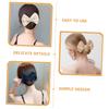 CALLARON Hair Bun Maker 3pcs Butterfly Knot Hair Bun Styling Tools for Lazy Users for Updos and Twists view 2
