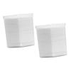 VALICLUD 200pieces Lash Extension Glue Cleaning Cotton Pads Box Safe for for Nail Art Salon Use Convenient for Travel Cotton view 1