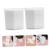 VALICLUD 200pieces Lash Extension Glue Cleaning Cotton Pads Box Safe for for Nail Art Salon Use Convenient for Travel Cotton view 3