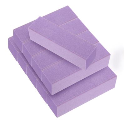 CHILDWEET 10pcs Nail Sponge Buffer Blocks Manicure Buffer Block Nail Tools for Home Salon