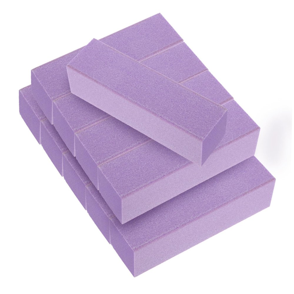 CHILDWEET 10pcs Nail Sponge Buffer Blocks Manicure Buffer Block Nail Tools for Home Salon