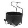 FOYTOKI Stainless Steel Shaving Tool Metal Soap Bowl Stand Razor Stand for Men's Grooming view 1