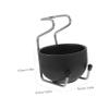 FOYTOKI Stainless Steel Shaving Tool Metal Soap Bowl Stand Razor Stand for Men's Grooming view 2