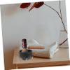FOYTOKI Stainless Steel Shaving Tool Metal Soap Bowl Stand Razor Stand for Men's Grooming view 4