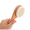 Holibanna Natural Bath Brush with Bristles for Gentle Scalp Cleaning and Grooming Multipurpose Shower Tool for Newborns view 3
