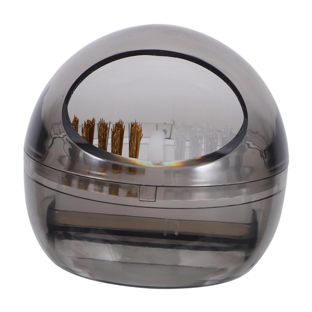 FOMIYES Nail Drill Bits Cleaning Brush Covers Efficient Wire Cleaning Brush for Nail Tool Maintenance for Salon and Home Use
