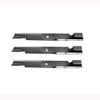 3 Pk. Notched Hight Lift Blades 103-6404 Fits for Exmark Lazer Z AS XP XS 116-5171 view 1