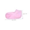DECORNIJIA 5Pairs Moisturizing Silicone Socks for Foot Care Elastic Gel Socks for Dry Cracked Feet Comfortable and Durable Foot Soaking Socks for Womens Foot Moisturization view 2