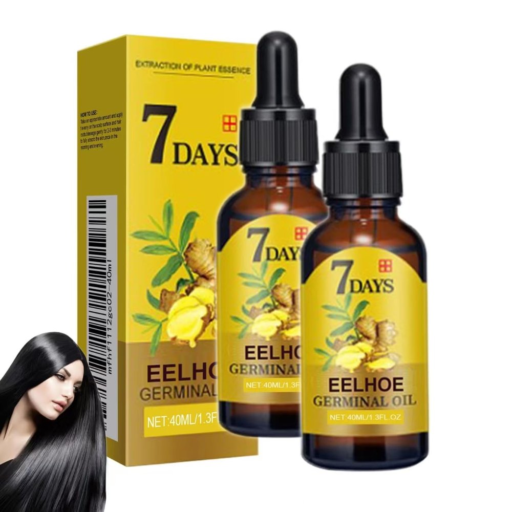 Ginger Hair Care Liquid, nourishing hair care, gentle moisturising hair Conditioner for Regrowth & Loss Treatment (2PCS)