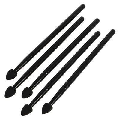 Beaupretty 5PCS Silicone Eye Makeup Brush Creative Household Eyeshadow Applicators for All Skin Types Comfortable Grip for Makeup Lovers