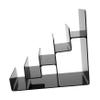 VALICLUD Multi-Layer Trapezoidal Cosmetic Display Rack Makeup Organizer for Masks Handbags Glasses and Jewelry Storage for Bathroom and Vanity Use view 1