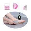 IWOWHERO 6pcs Double-Sided Natural Foot Scrubber Exfoliating Callus Remover for Smooth Feet for Pedicure Care Random Color view 3