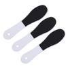 Beavorty Plastic Double-Sided Foot Rasp File 3-Piece Set for Pedicure and Callus Removal Ergonomic Design for Home Use for Smooth Feet Care view 1
